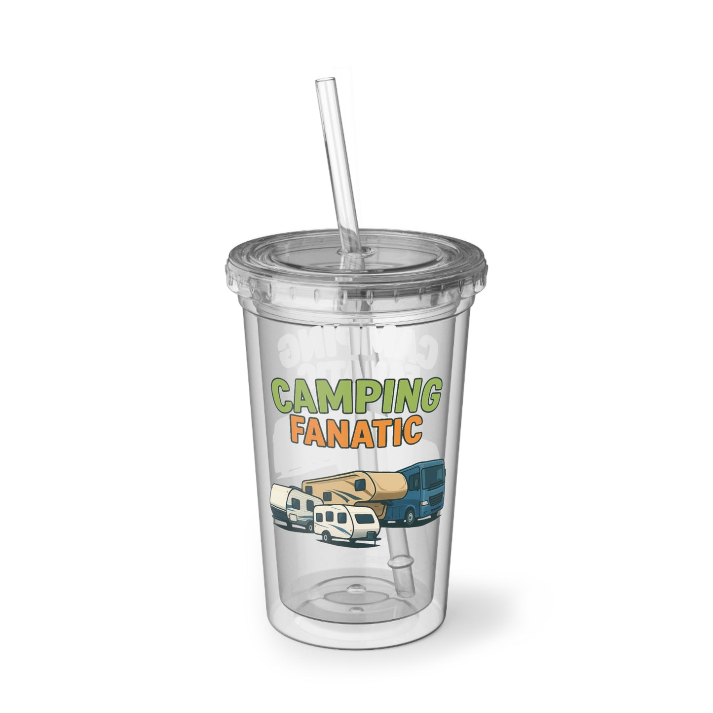 Acrylic Cup Camping Fanatic