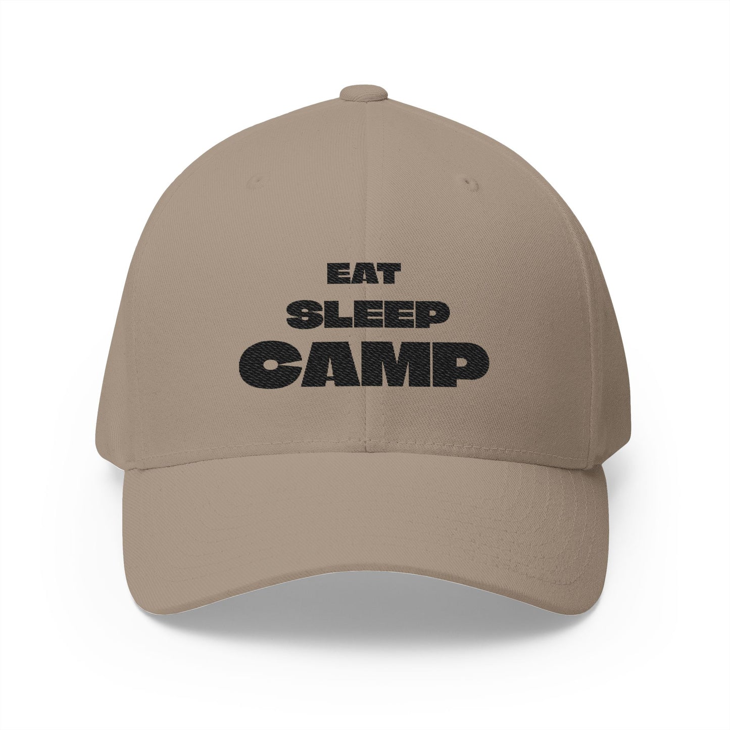 Eat Sleep Camp Baseball Cap