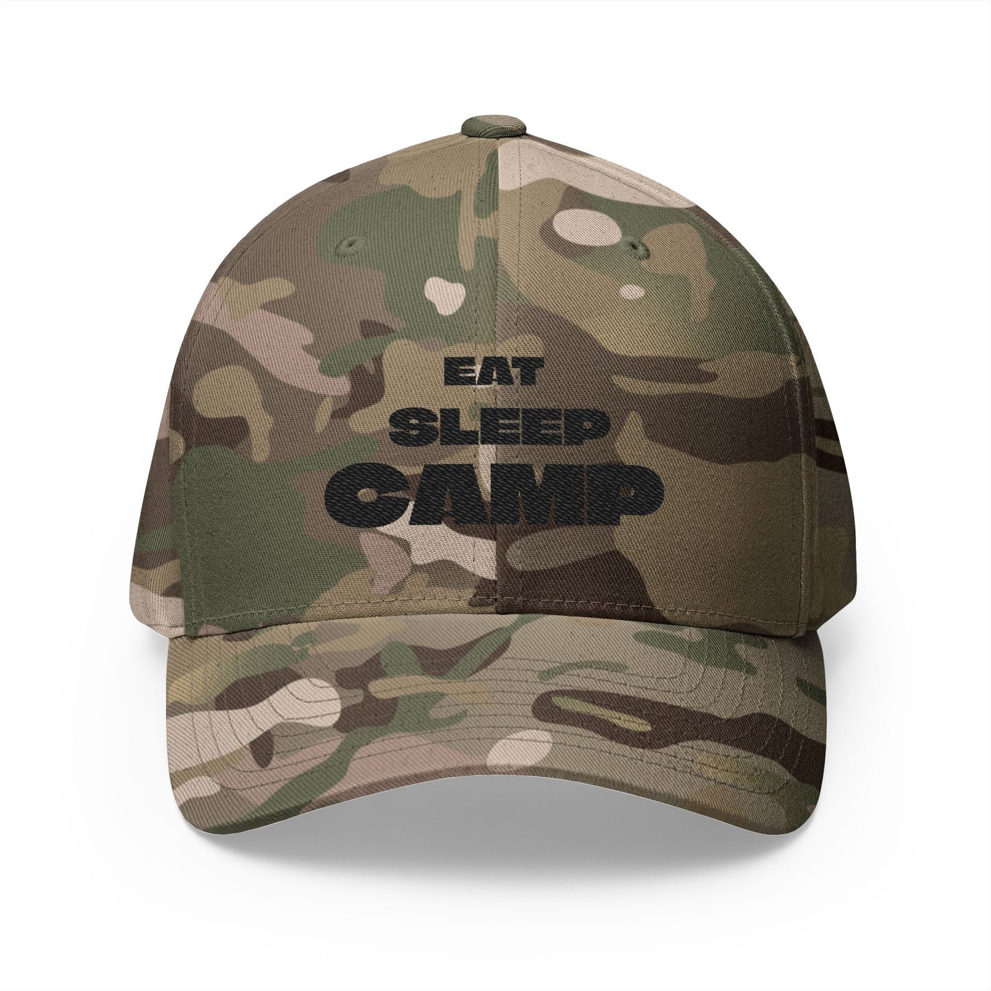 Eat Sleep Camp Baseball Cap
