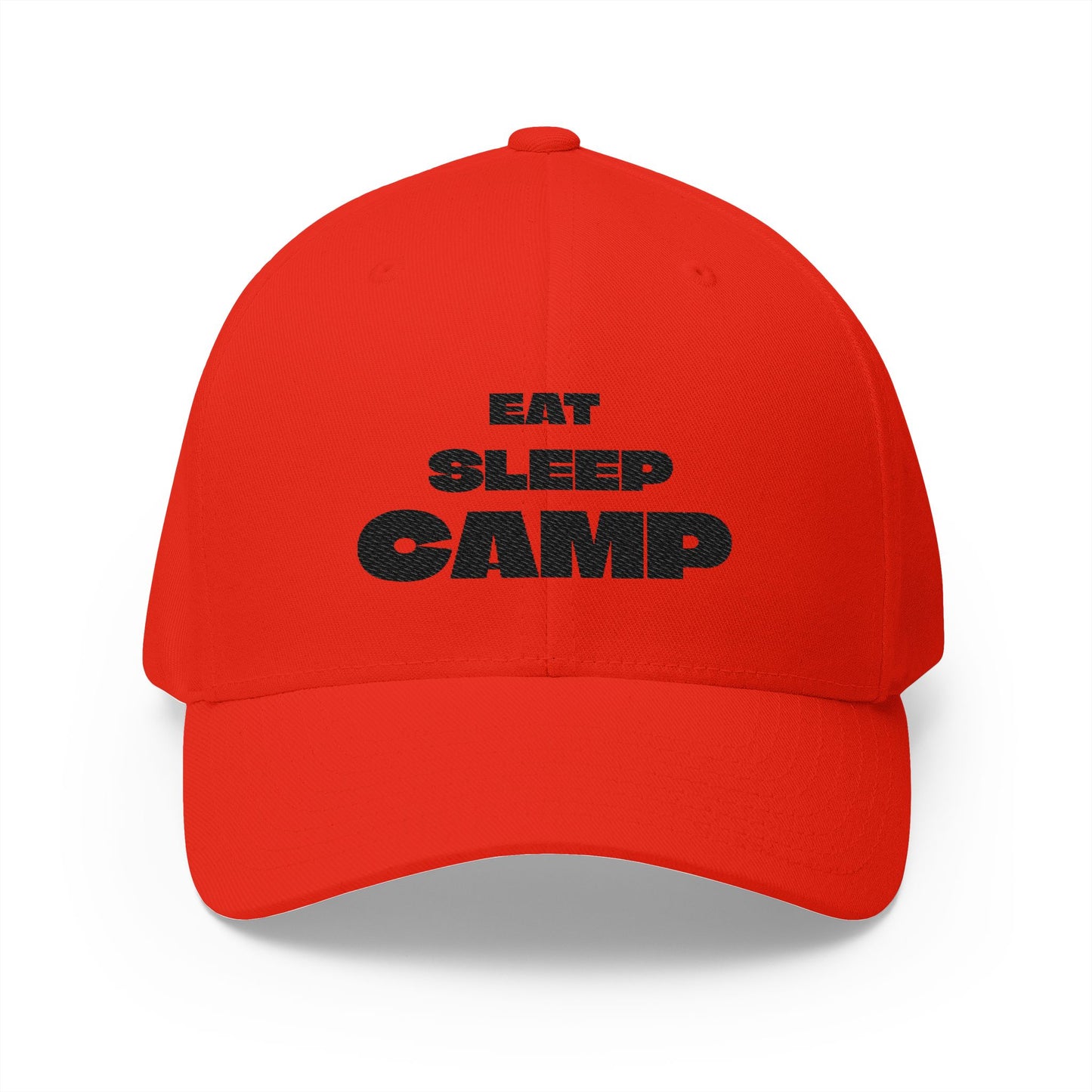 Eat Sleep Camp Baseball Cap