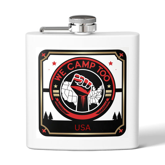 Steel Flask-We Camp Too
