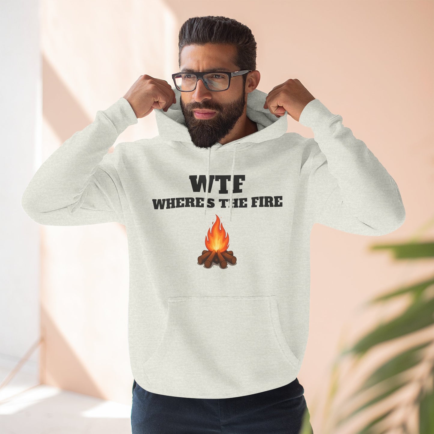 WTF Where's The Fire Hoodie