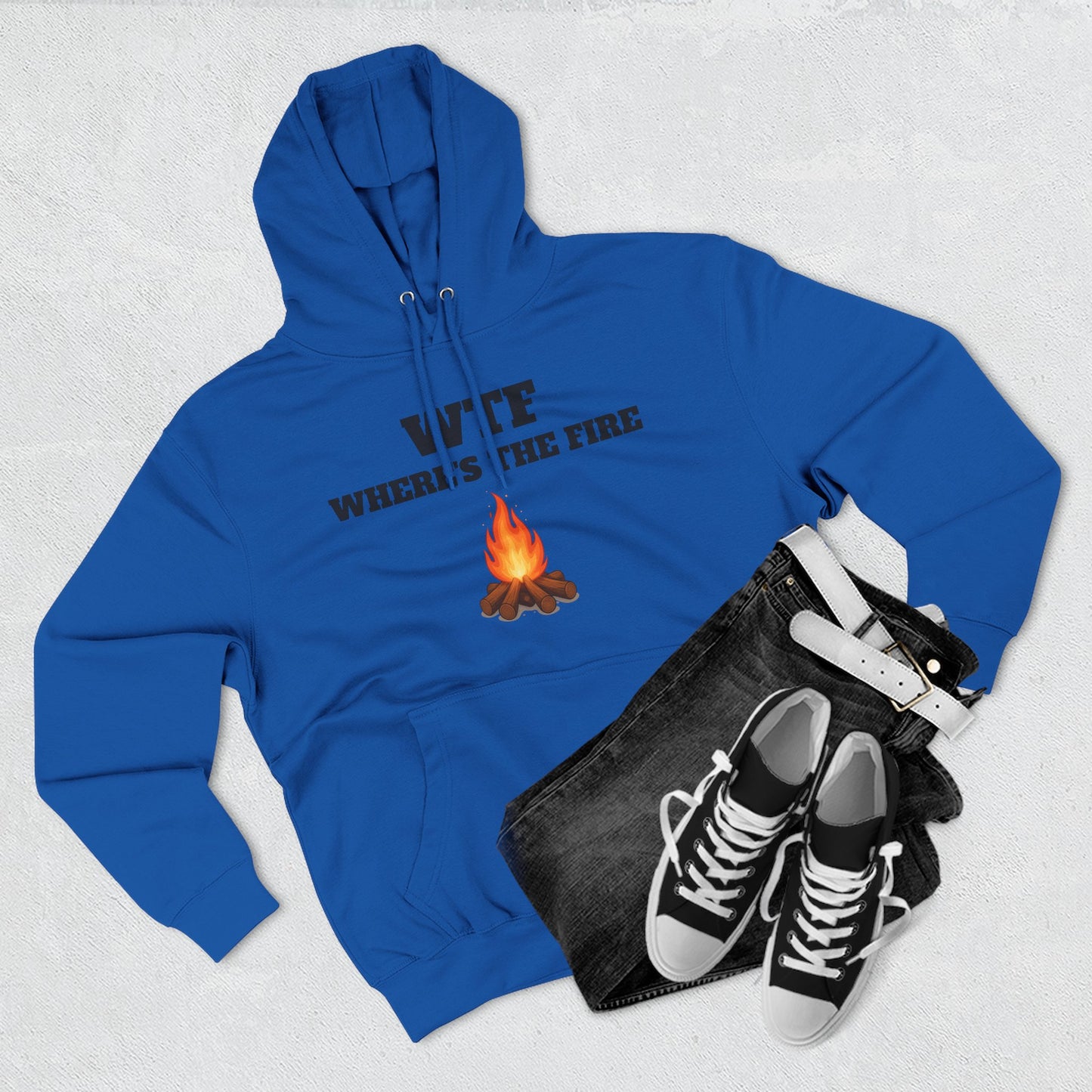 WTF Where's The Fire Hoodie