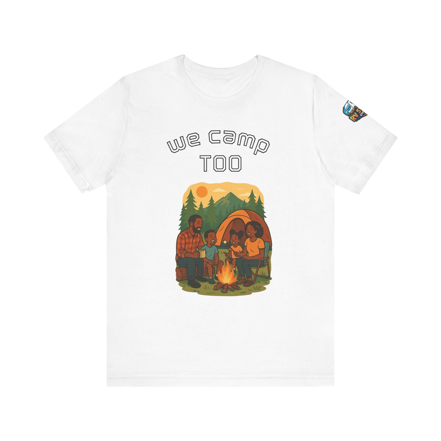 We Camp Too Campfire 1 (Personalized)