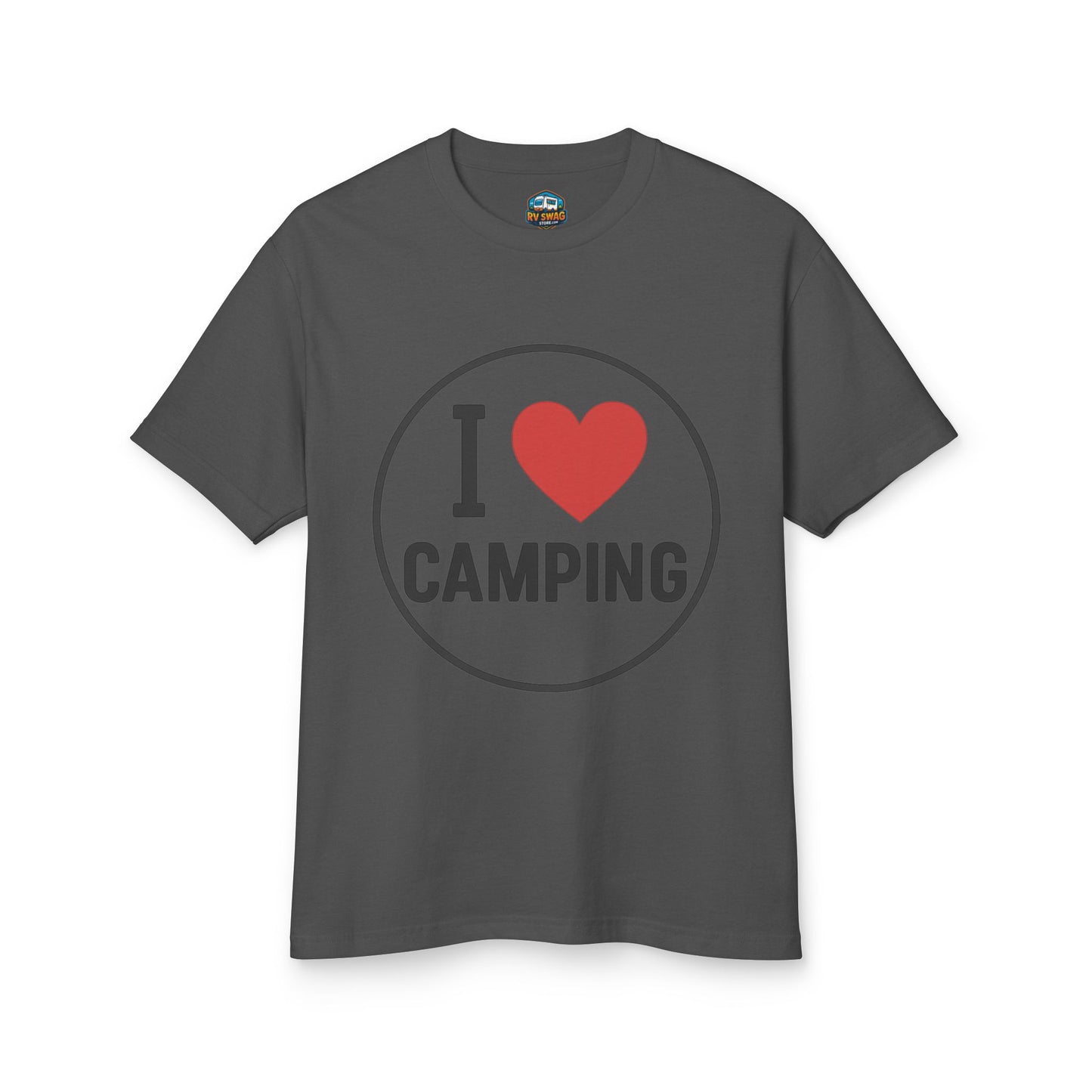 I Love Camping Unisex Heavyweight Tee
