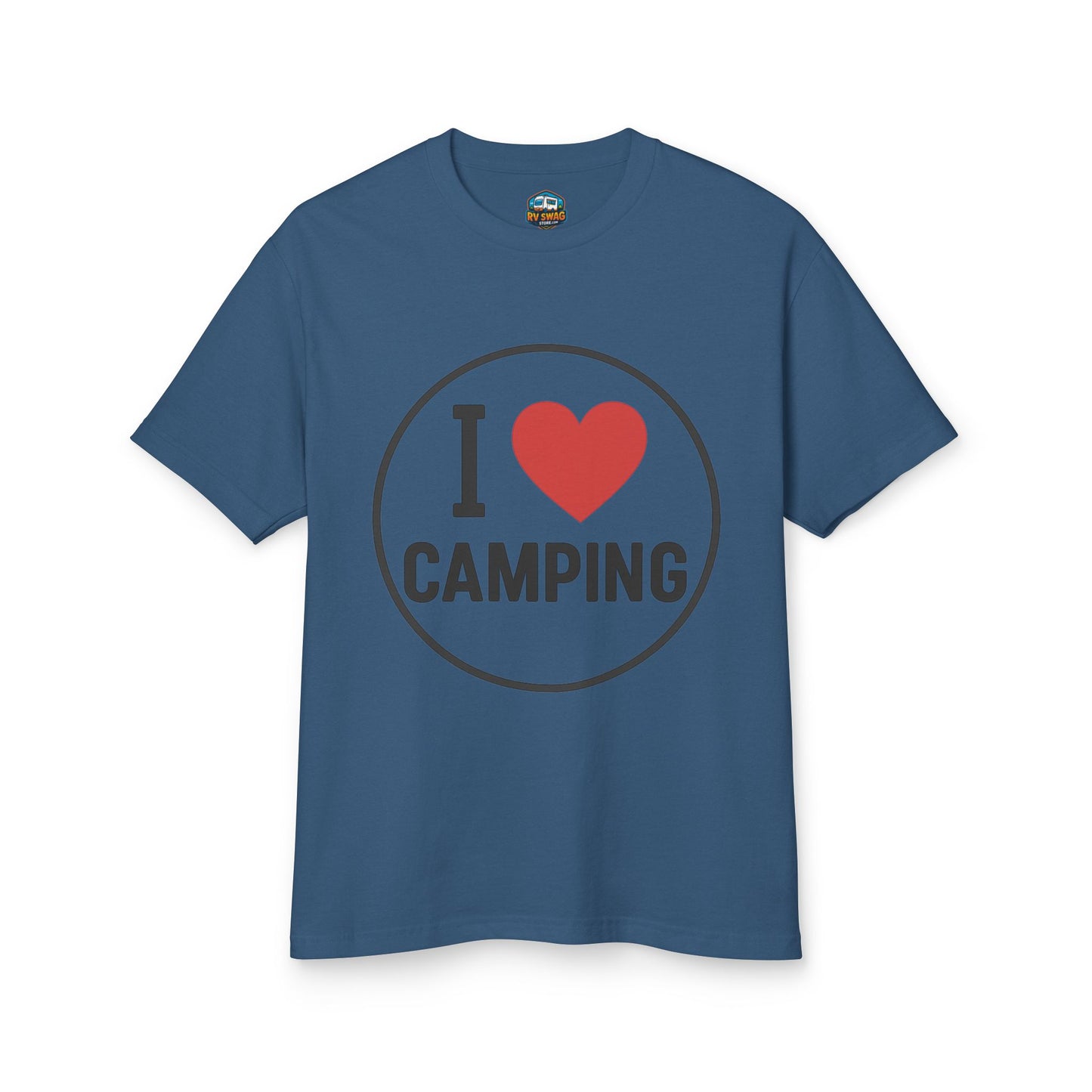 I Love Camping Unisex Heavyweight Tee